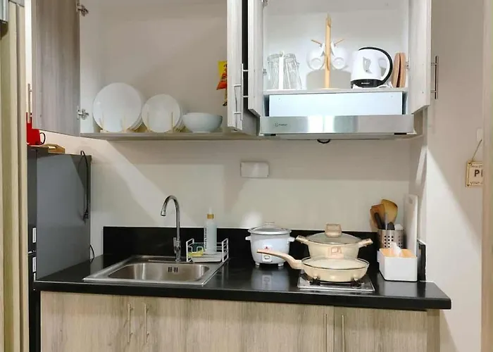 아파트호텔 Pasay Staycation Located At Shore Residences Walking Distance To Mall Of And Near Airport 마닐라