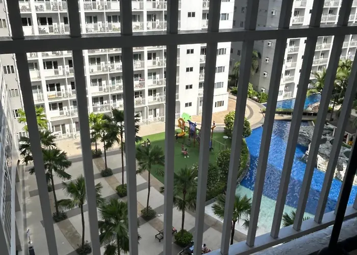 Pasay Staycation Located At Shore Residences Walking Distance To Mall Of And Near Airport Appart hôtel *