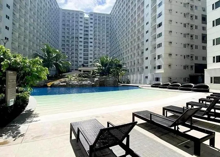 아파트호텔 Pasay Staycation Located At Shore Residences Walking Distance To Mall Of And Near Airport 마닐라