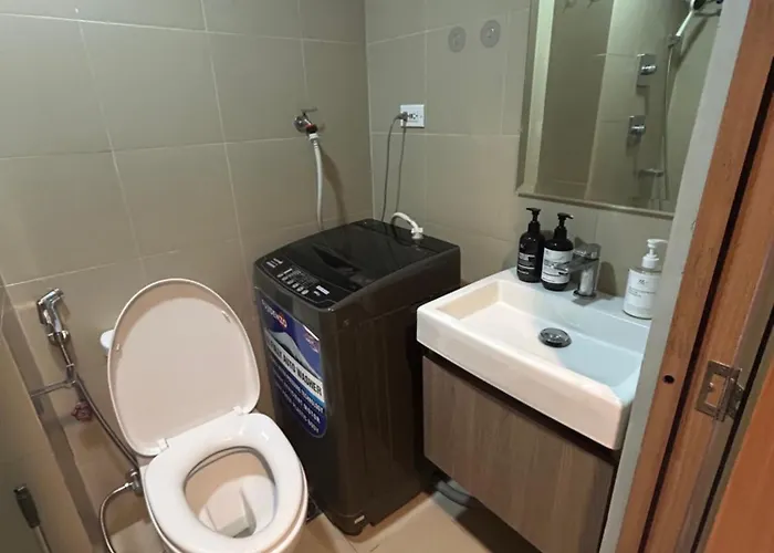 아파트호텔 Pasay Staycation Located At Shore Residences Walking Distance To Mall Of And Near Airport 마닐라